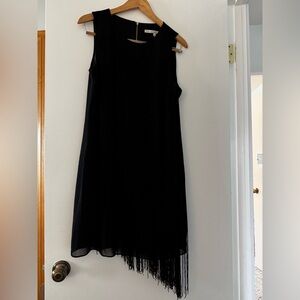 RACHEL Rachel Roy Black Asymmetrical Dress
